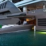 Amazing Photos Of The Super Yacht With A Built-In Garage For Boats